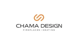 Chama Design - Fireplaces · Heating logo