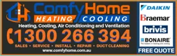 ComfyHome Heating & Cooling logo