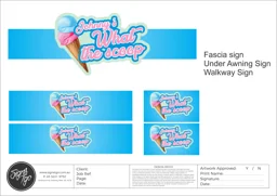 Johnny's What's The Scoop logo
